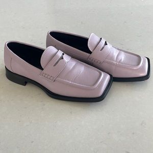 Purple Loafers Mango size 37
